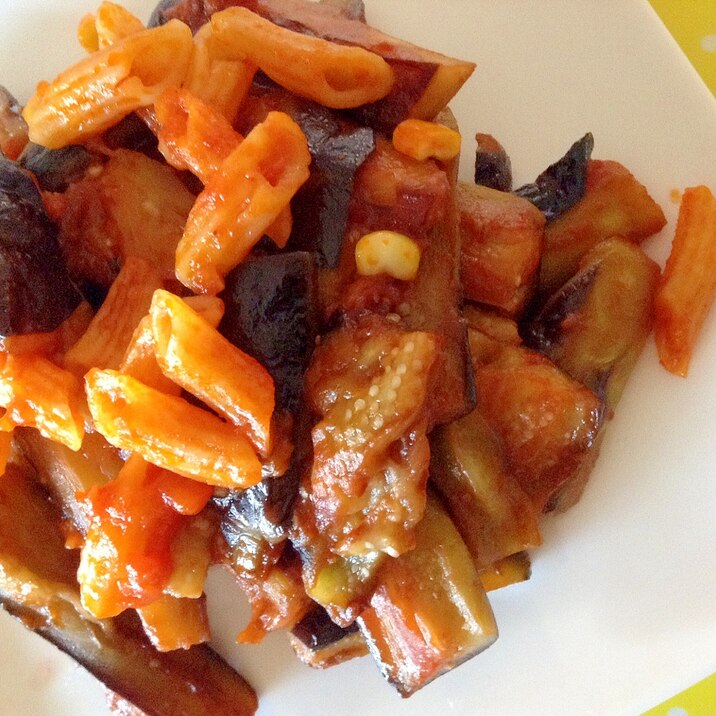 なす消費 とろっとろ なすとマカロニのケチャソテー レシピ 作り方 By ままぞー 楽天レシピ